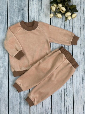 Купить оптом 343. Костюм ясельный, 80% хлопок, 20% ПЭ 80-86-92 в Севастополе